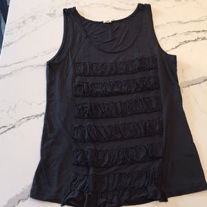 J. Crew Dark Grey Tank Top